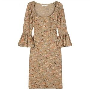 Diane Von Furstenberg tweed mini dress